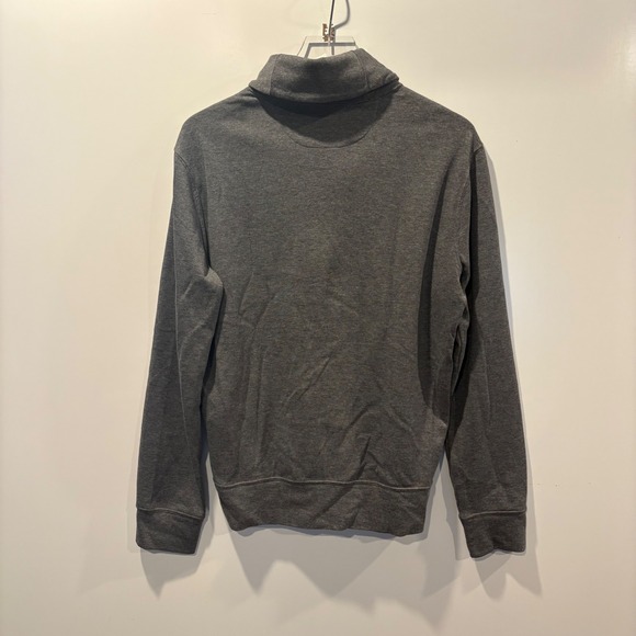 Polo Ralph Lauren Mens Shawl Collar Pullover Sweatshirt Gray Size Medium - Picture 3 of 8